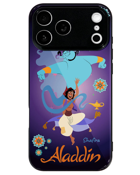 iPhone Premium Glaze Case - Aladdin And Genie