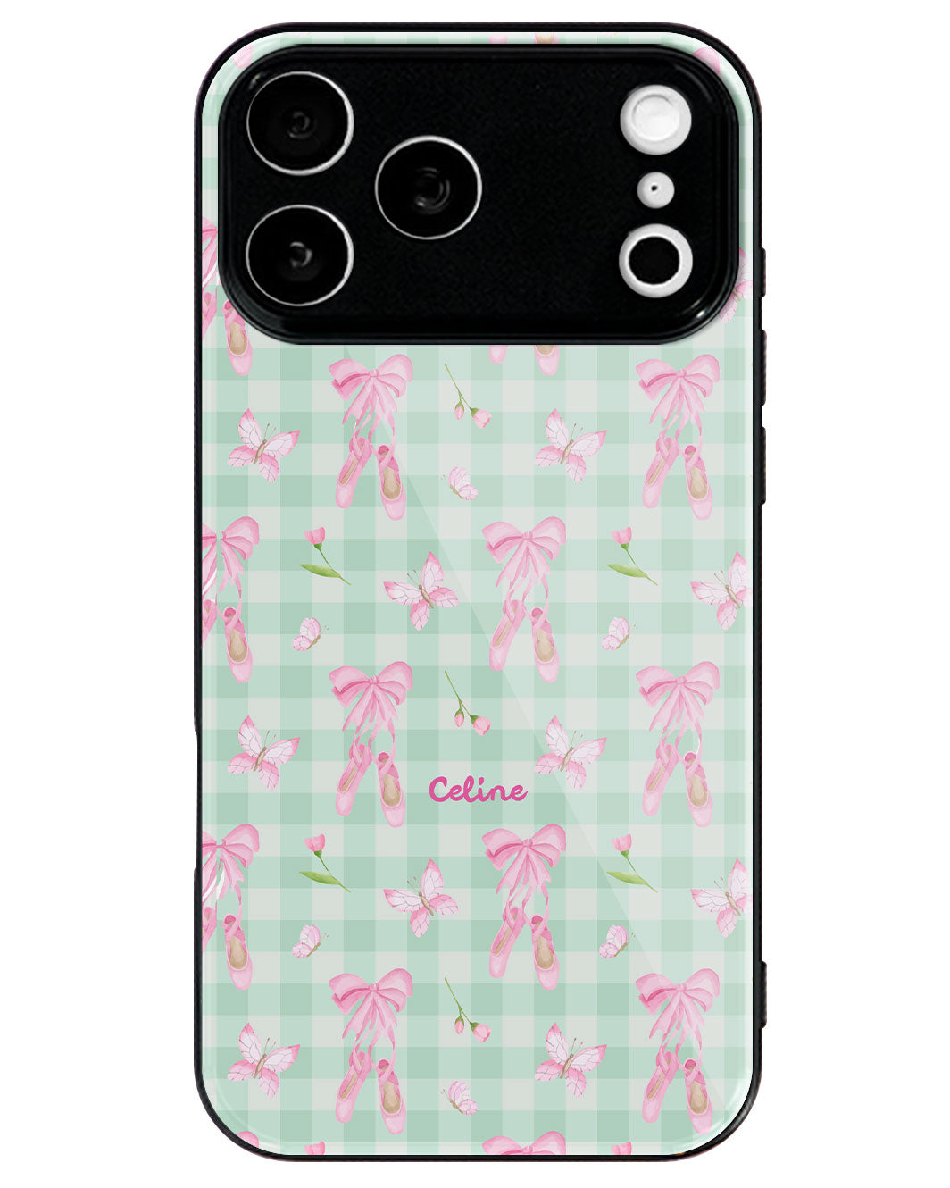 iPhone Premium Glaze Case - Ballerina Fly
