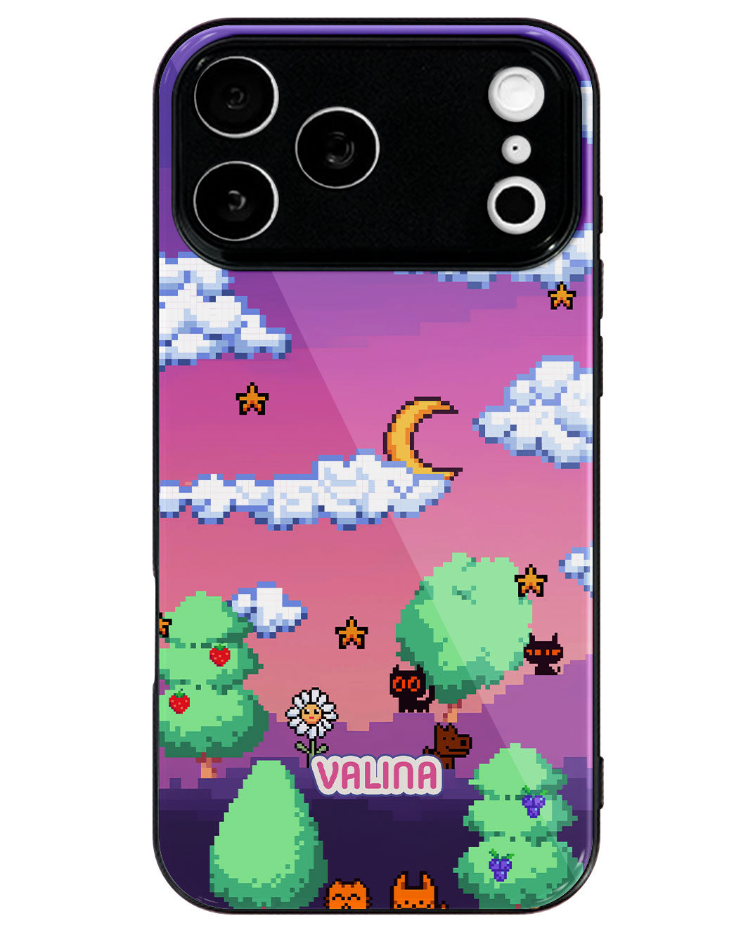 iPhone Premium Glaze Case - Candy Pixel