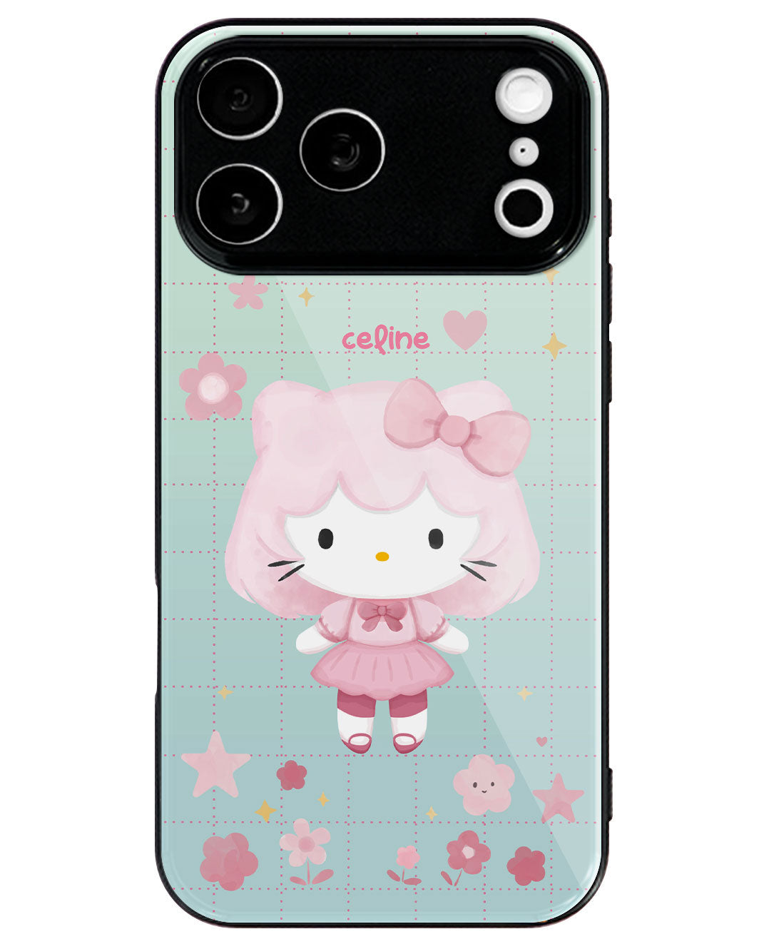 iPhone Premium Glaze Case - Hello Kitty