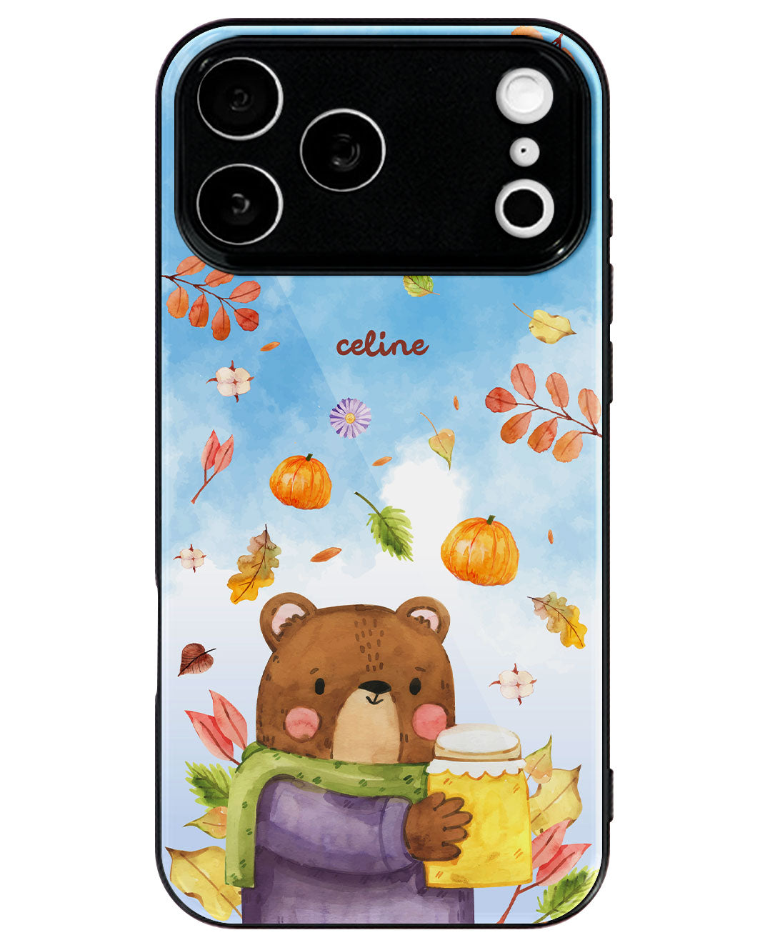 iPhone Premium Glaze Case - Honey In autumn