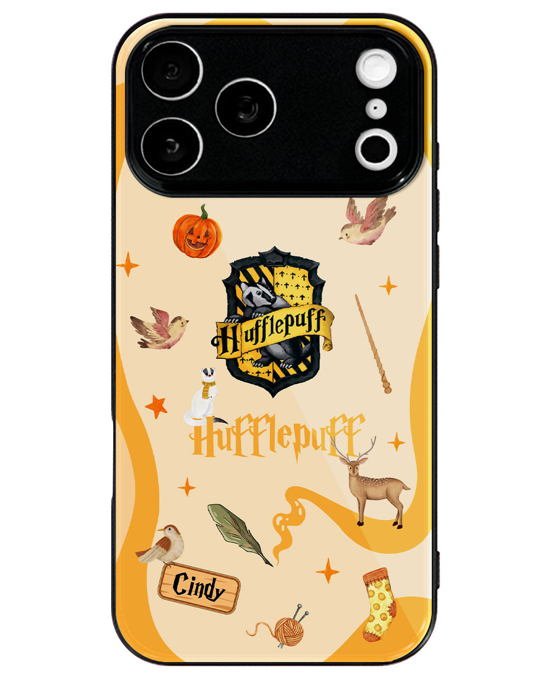iPhone Premium Glaze Case - Hufflepuff