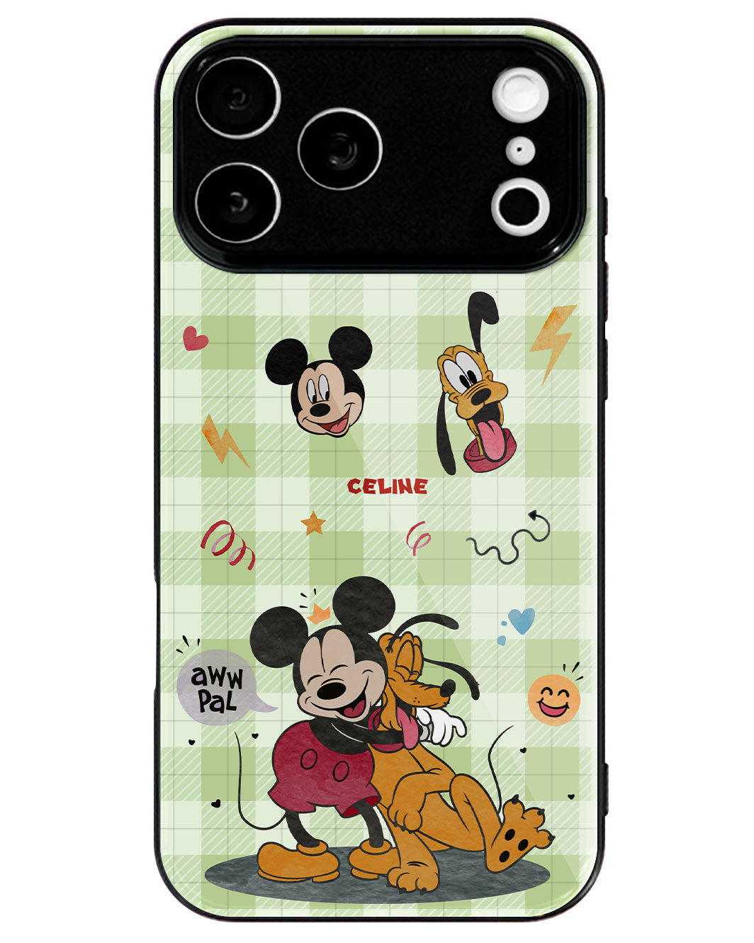 iPhone Premium Glaze Case - Mickey Pal