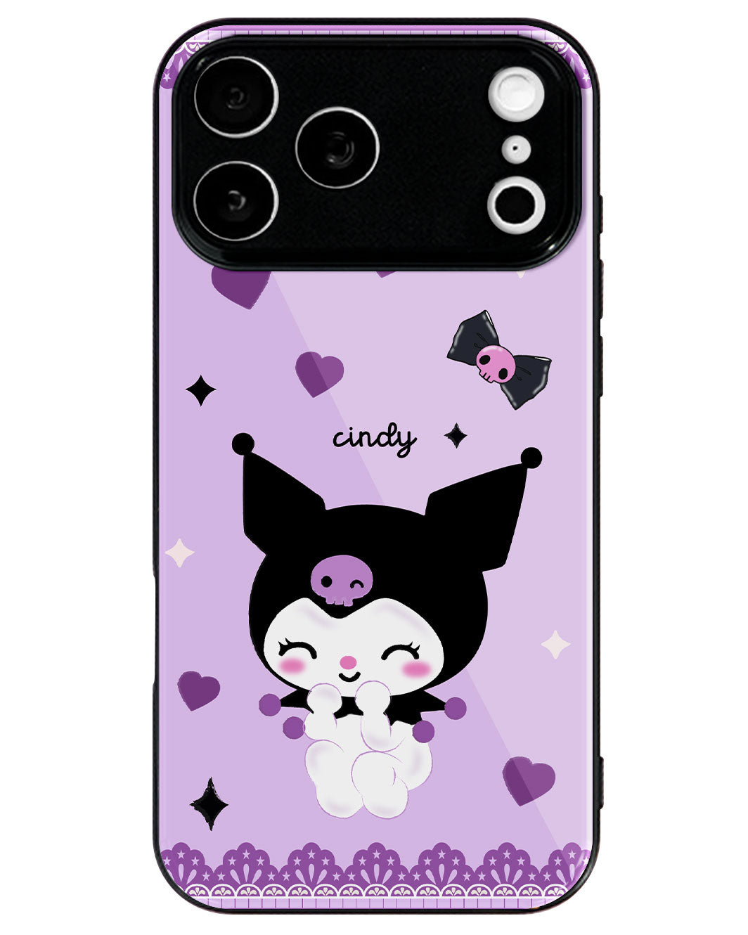 iPhone Premium Glaze Case - Naughty Kuromi