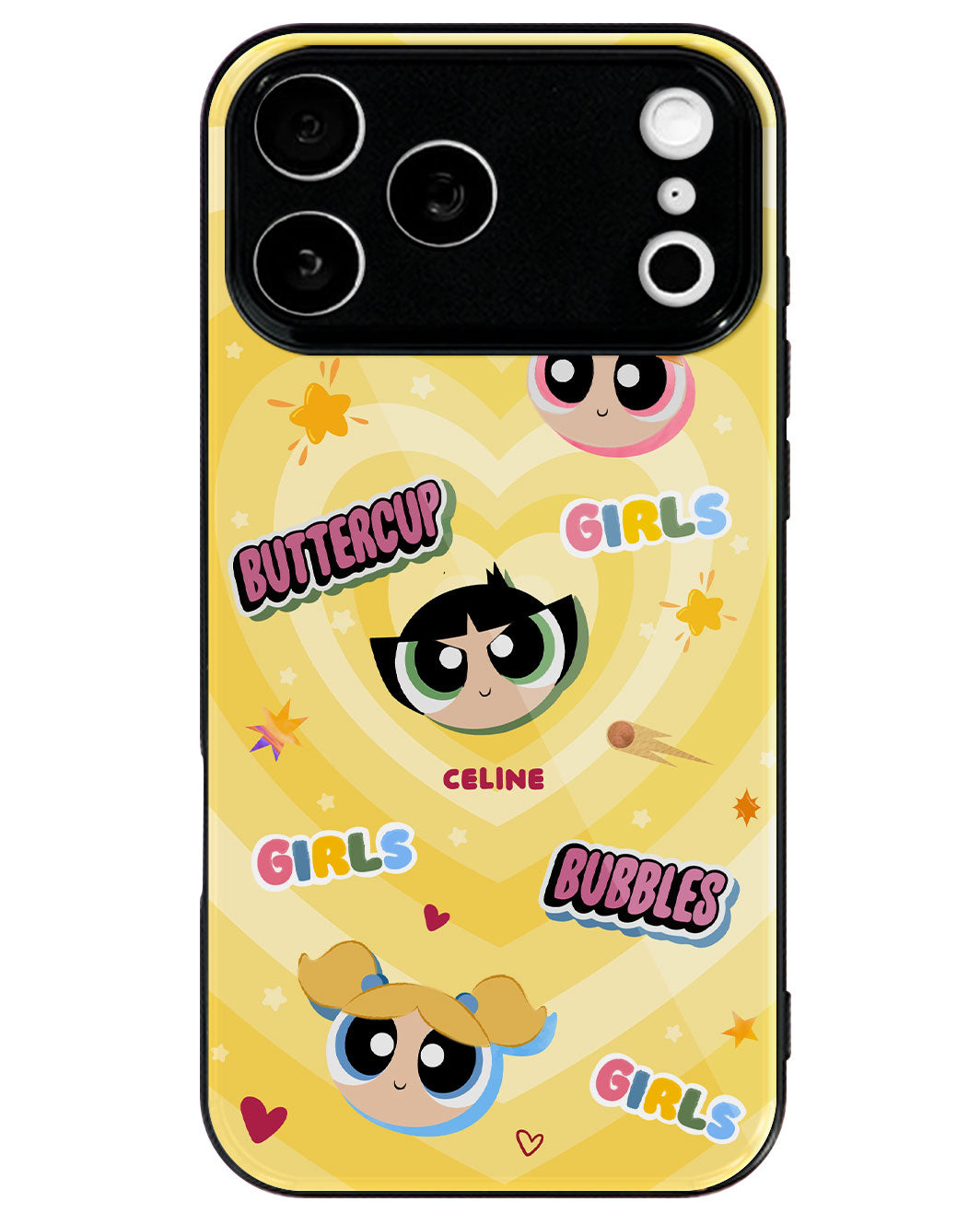 iPhone Premium Glaze Case - Power Puff Girls