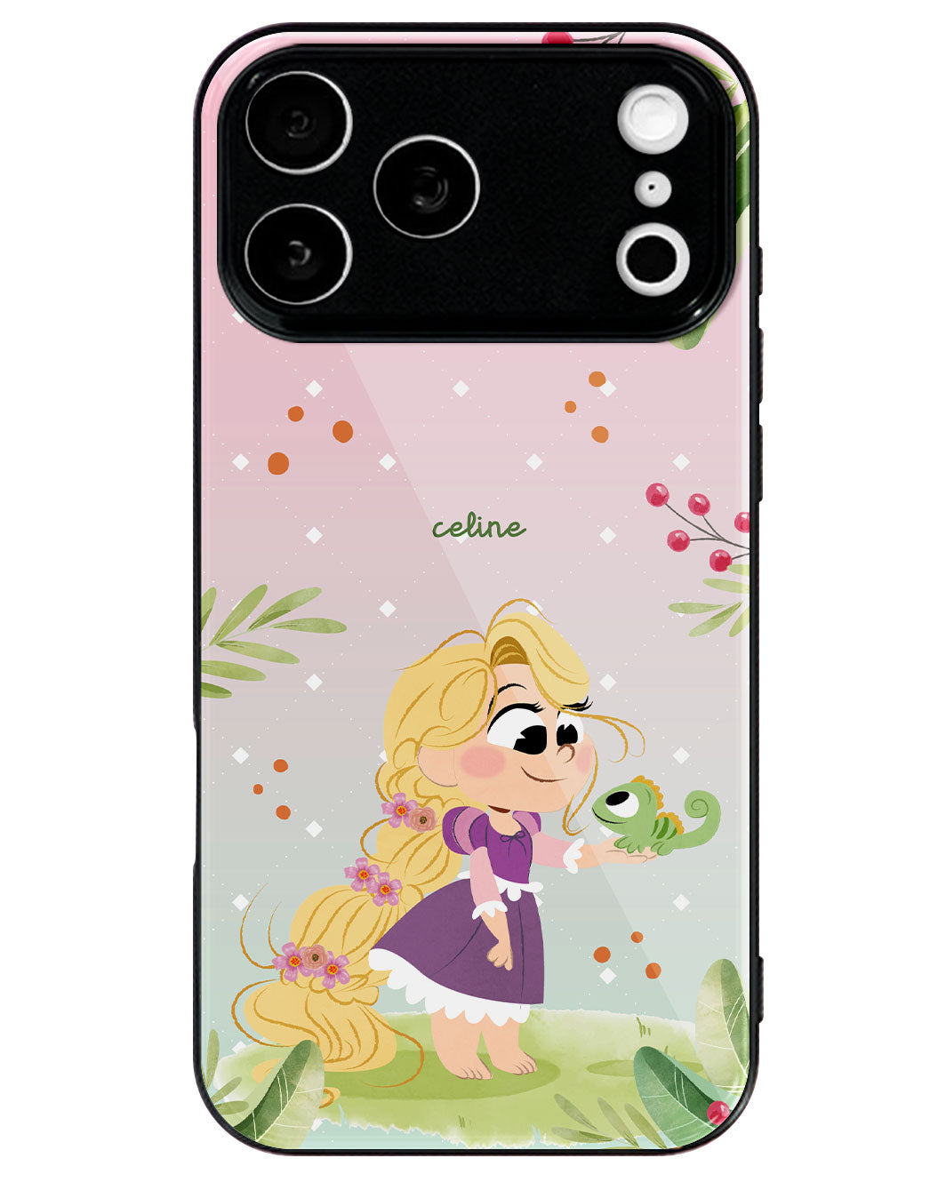 iPhone Premium Glaze Case - Rapunzel Pascal