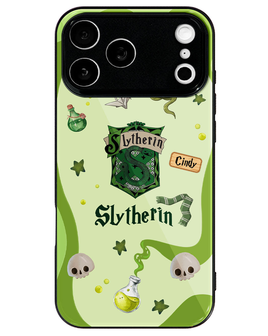 iPhone Premium Glaze Case - Slytherin
