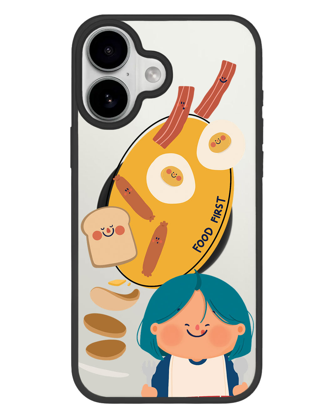 iPhone Premium Impact Case - Food First