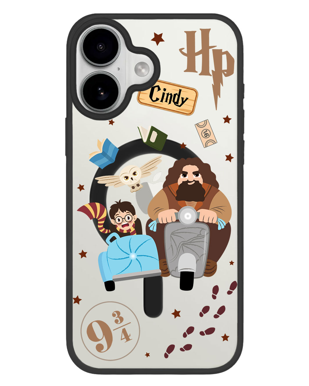 iPhone Premium Impact Case - Harry Potter Harry & Hagrid