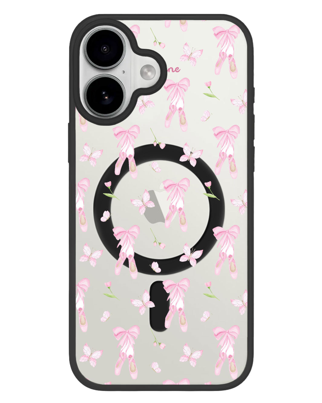 iPhone Premium Impact Case - Coquette Ballerina Fly