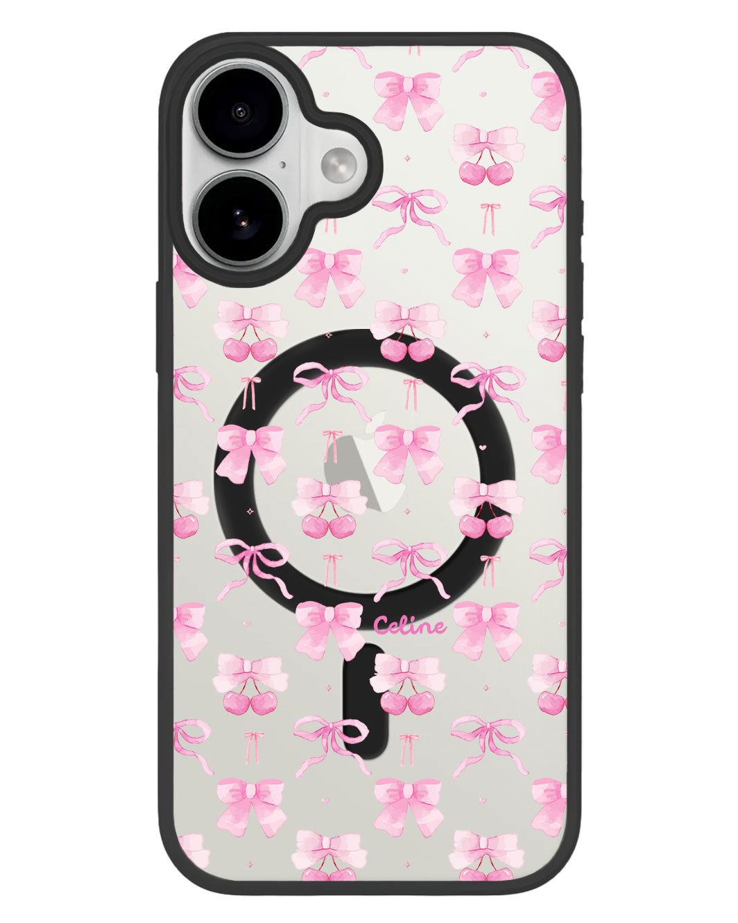 iPhone Premium Impact Case - Coquette Berry Pin