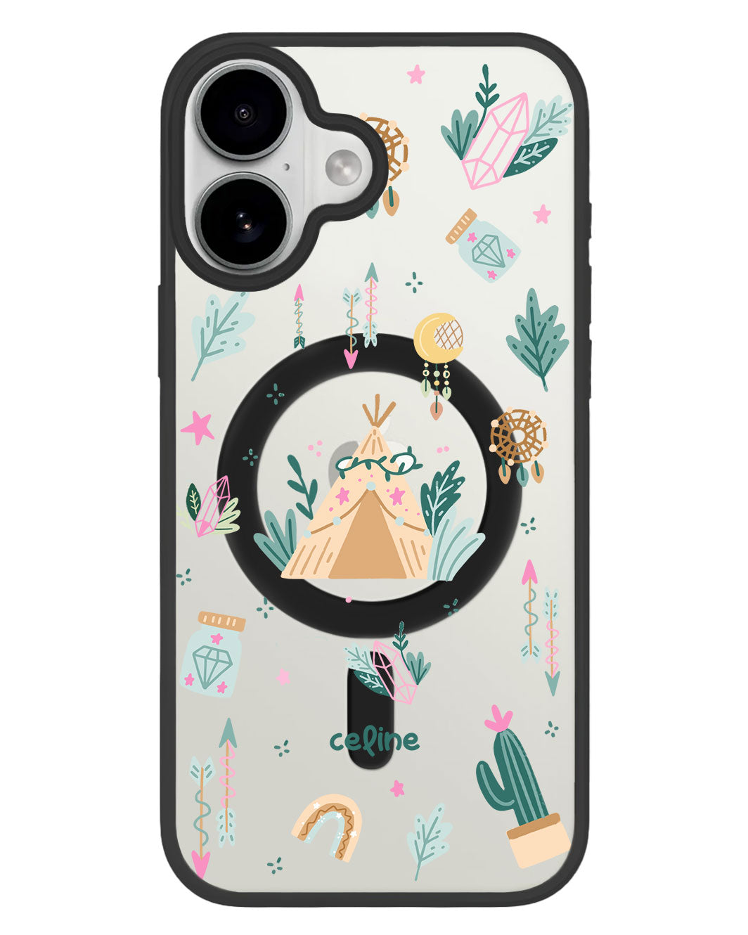 iPhone Premium Impact Case - Bohemian Greenland