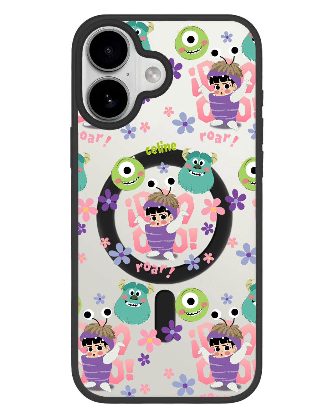 iPhone Premium Impact Case - Monster Inc Boo Pattern