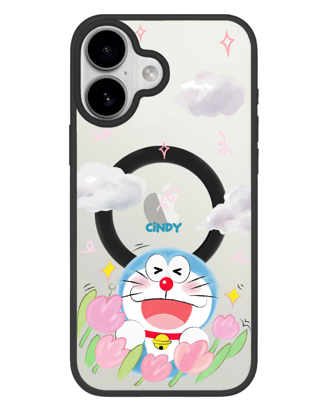 iPhone Premium Impact Case - Doraemon Flower