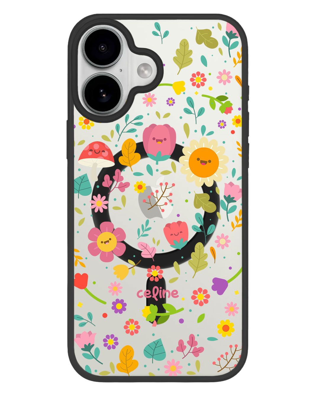 iPhone Premium Impact Case - Fun Floral