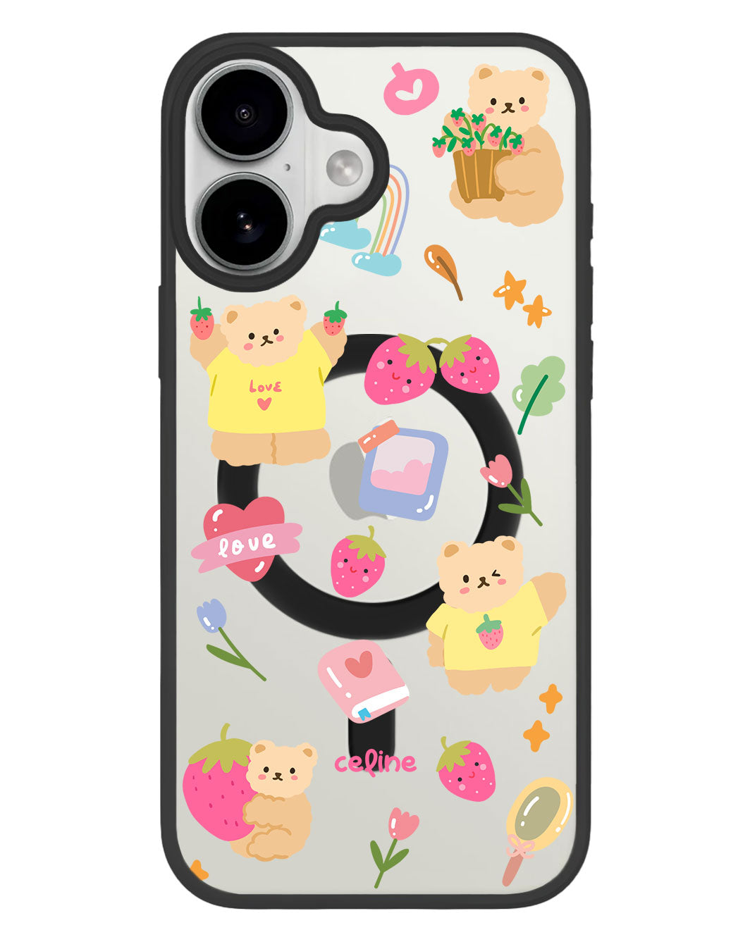 iPhone Premium Impact Case - Love Berry