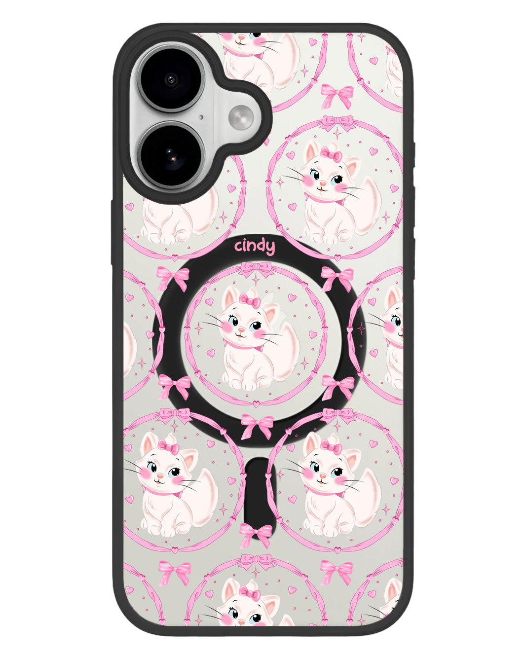 iPhone Premium Impact Case - Marie the Cat Pattern