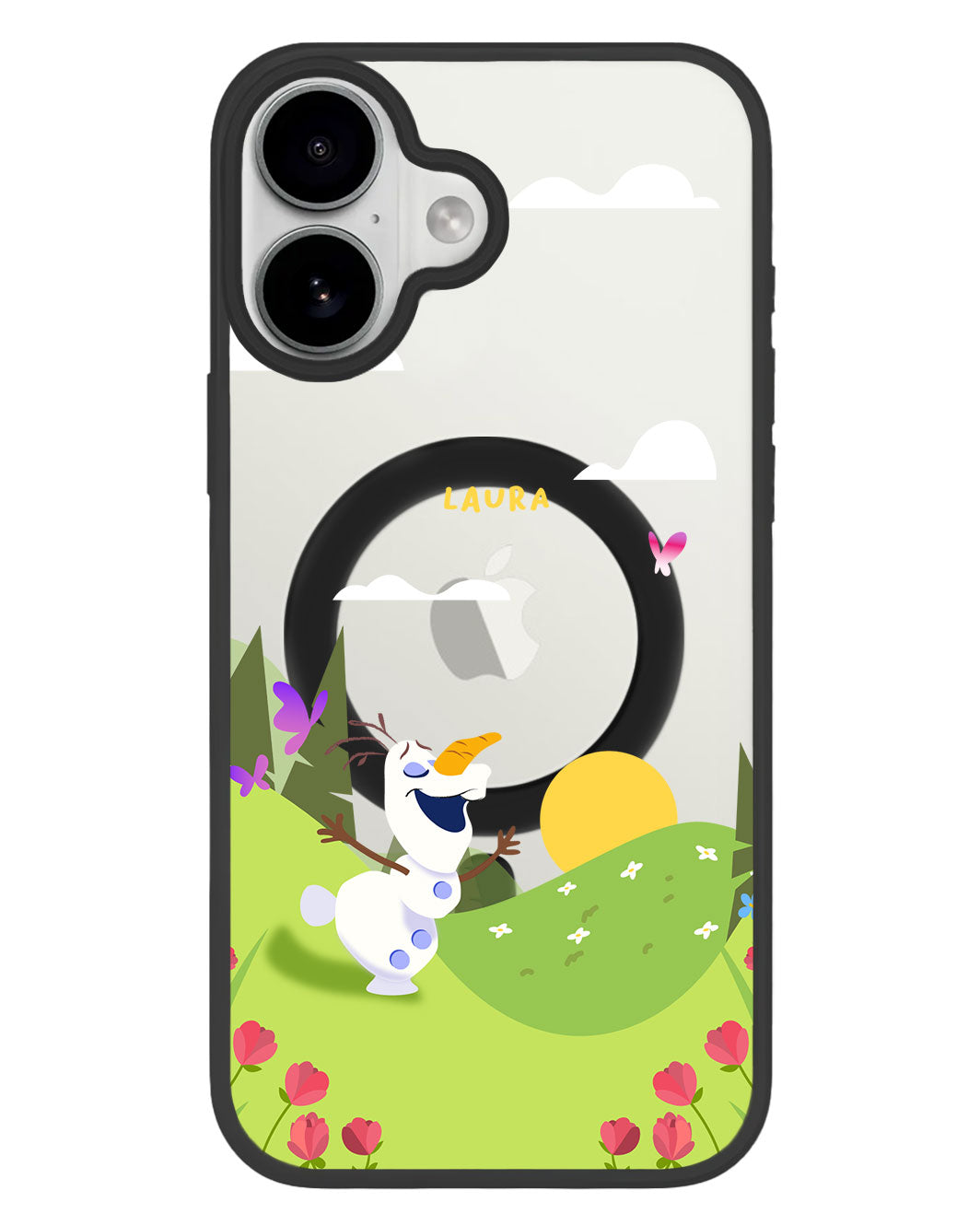 iPhone Premium Impact Case - Olaf Love Spring