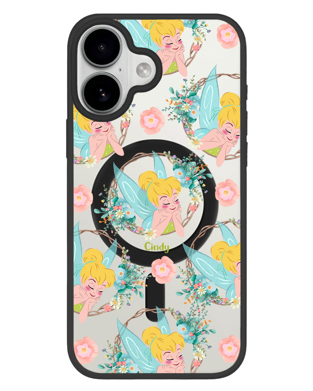 iPhone Premium Impact Case - Tinkerbell Pattern