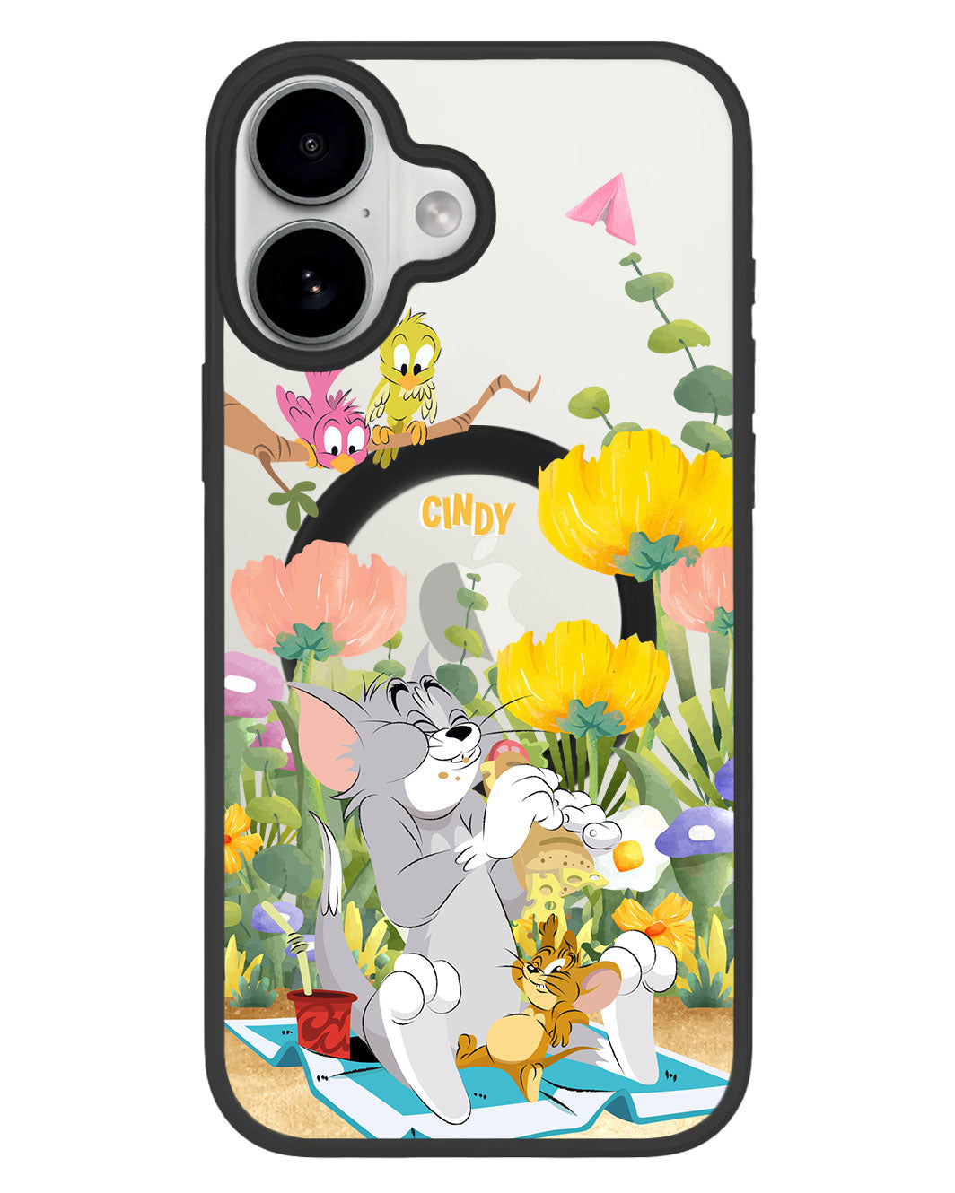 iPhone Premium Impact Case - Tom and Jerry Picnic