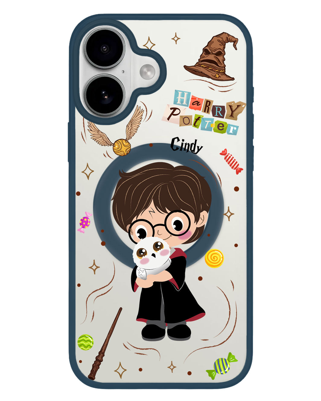 iPhone Premium Impact Case - Harry Potter Harry & Hedwig