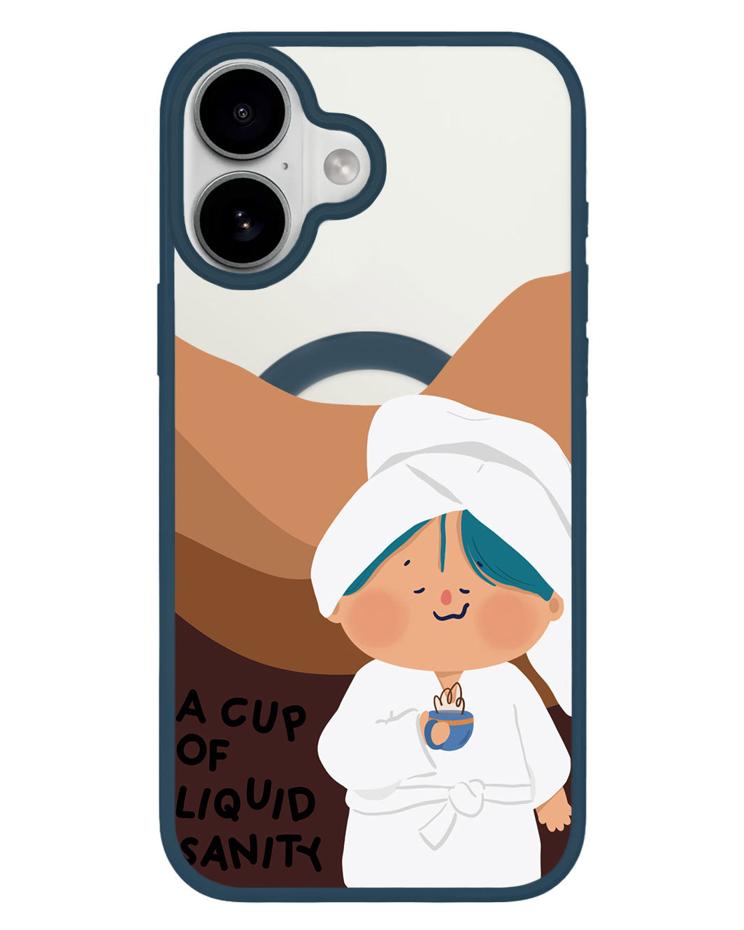 iPhone Premium Impact Case - Shower Time