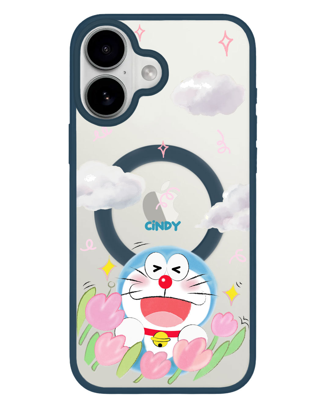 iPhone Premium Impact Case - Doraemon Flower