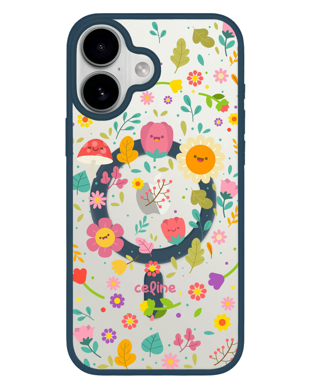 iPhone Premium Impact Case - Fun Floral