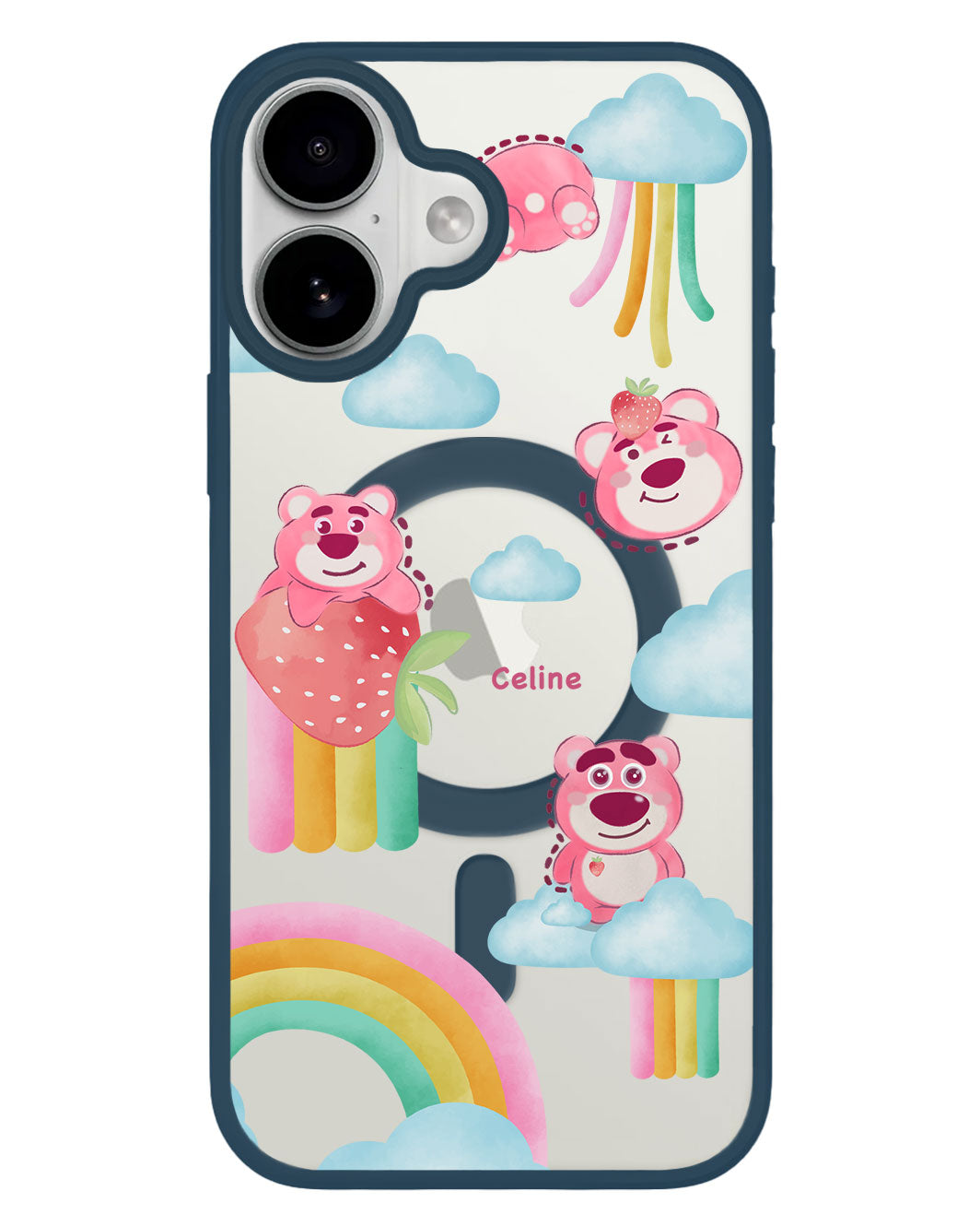 iPhone Premium Impact Case - Lotso Rainbow