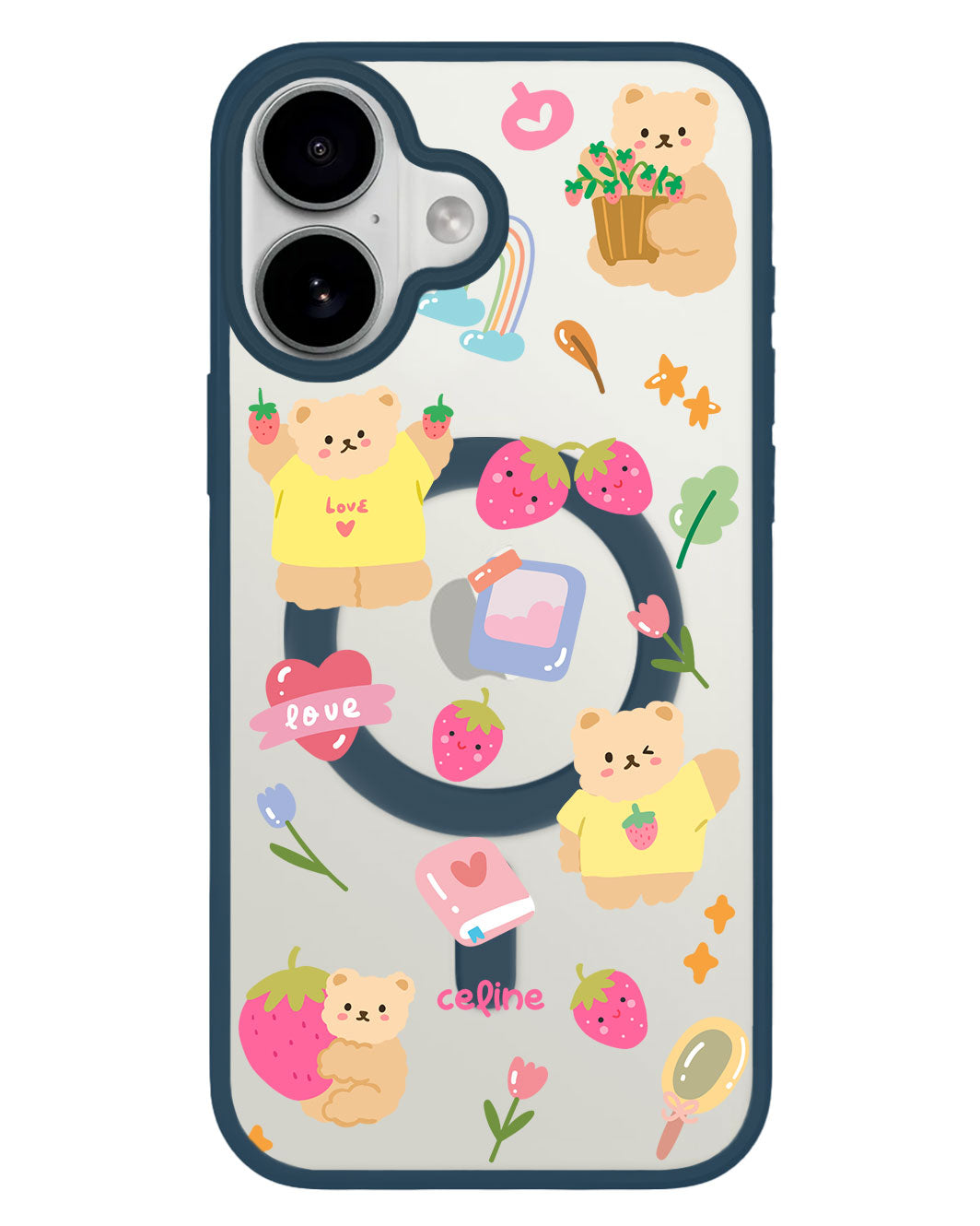 iPhone Premium Impact Case - Love Berry
