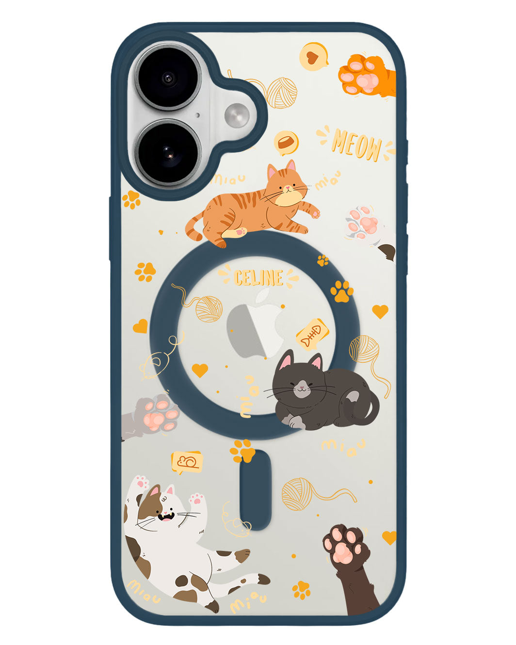 iPhone Premium Impact Case - Miau Kitty
