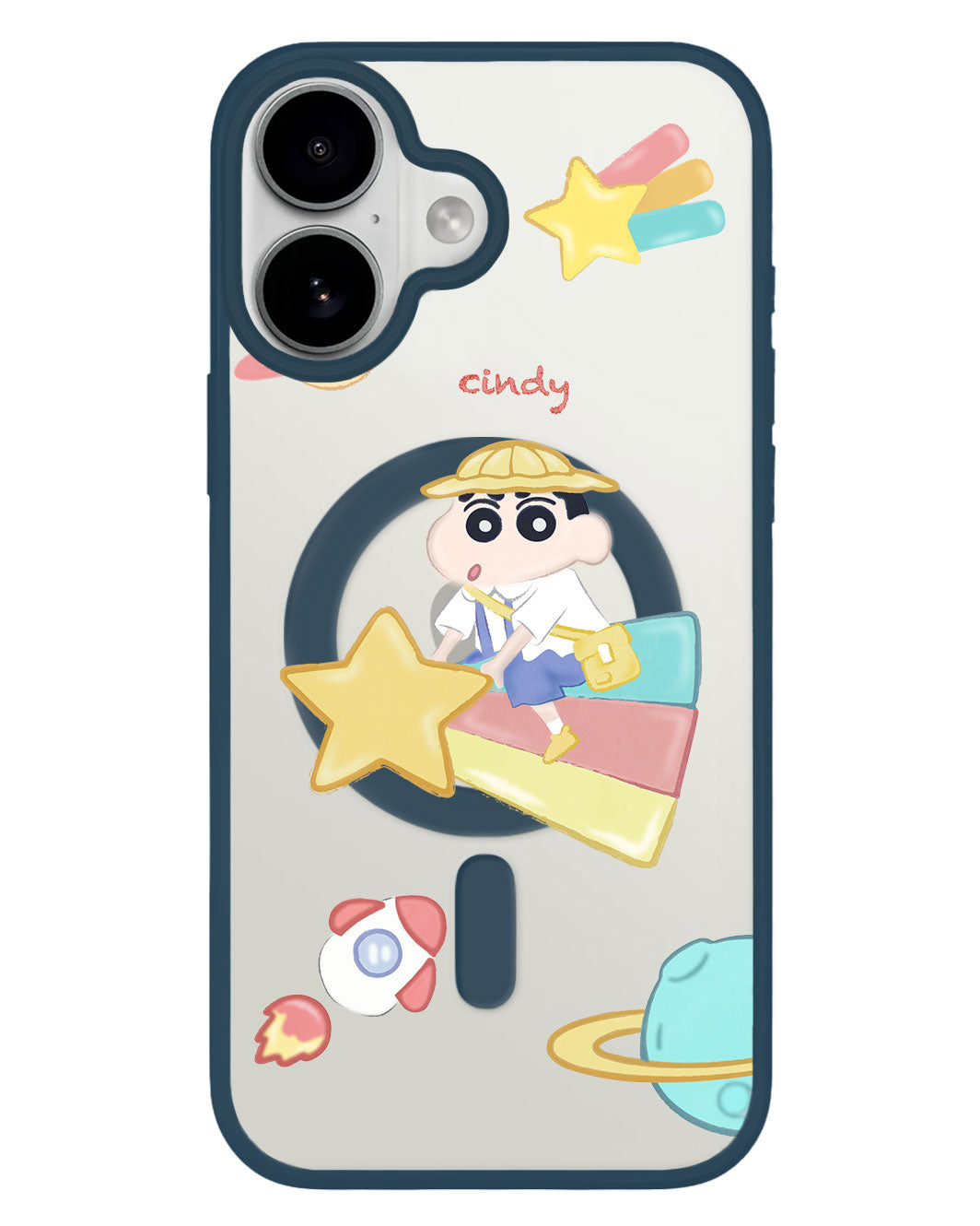 iPhone Premium Impact Case - Shinchan in the Sky