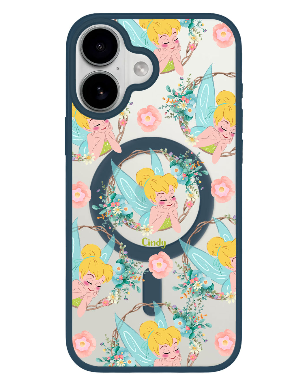 iPhone Premium Impact Case - Tinkerbell Pattern