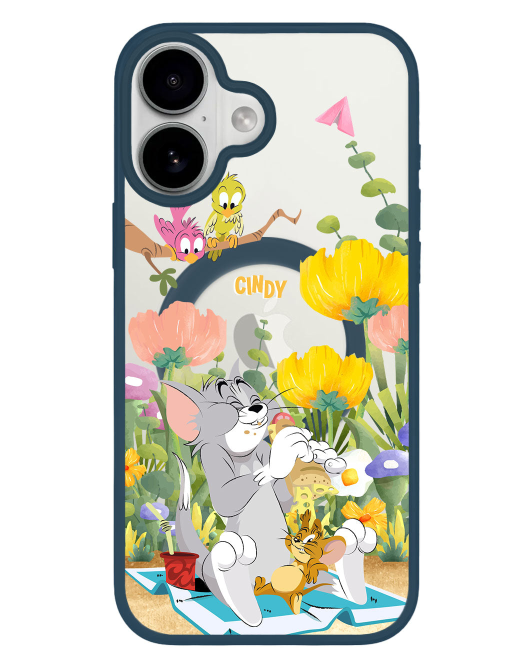 iPhone Premium Impact Case - Tom and Jerry Picnic
