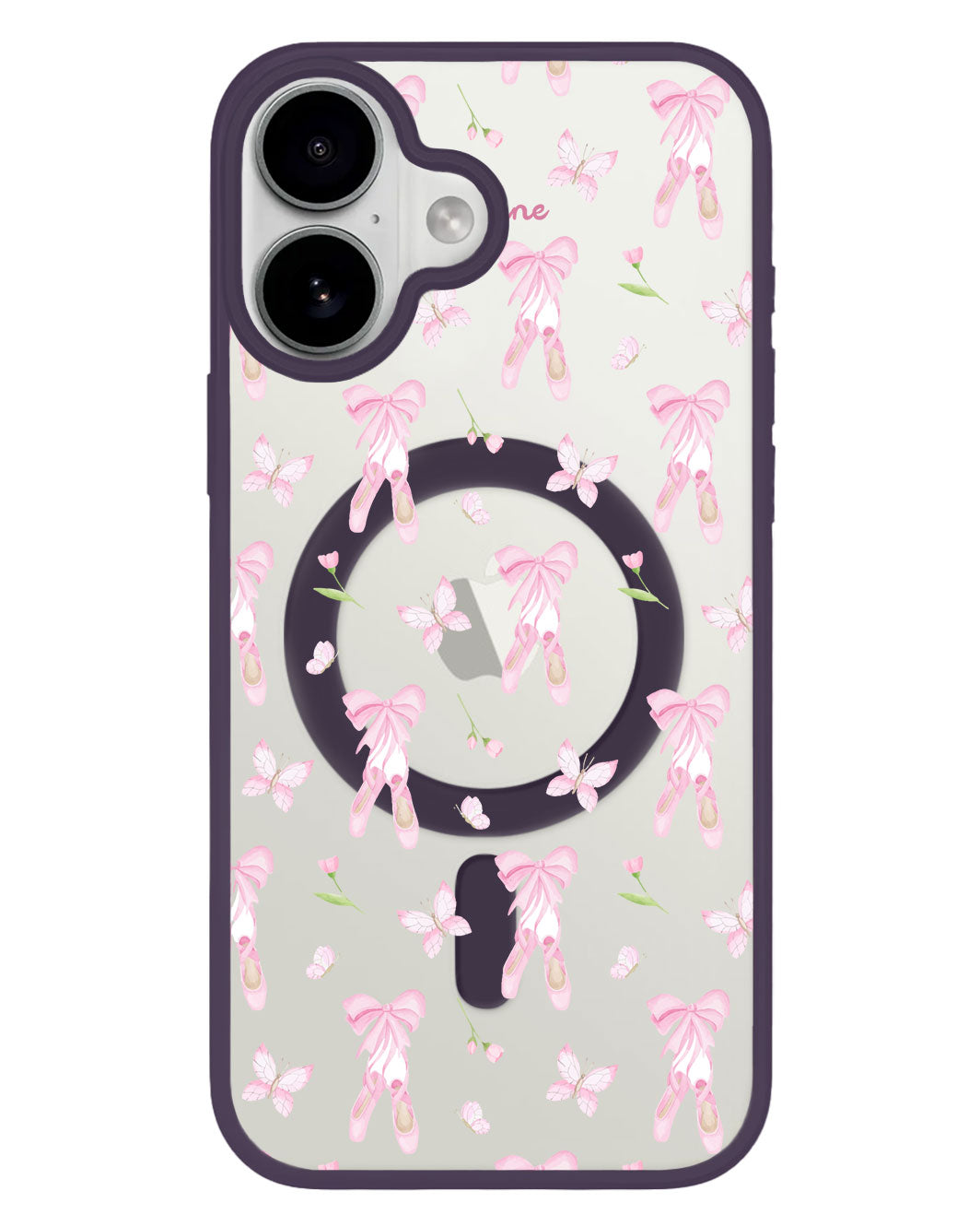 iPhone Premium Impact Case - Coquette Ballerina Fly