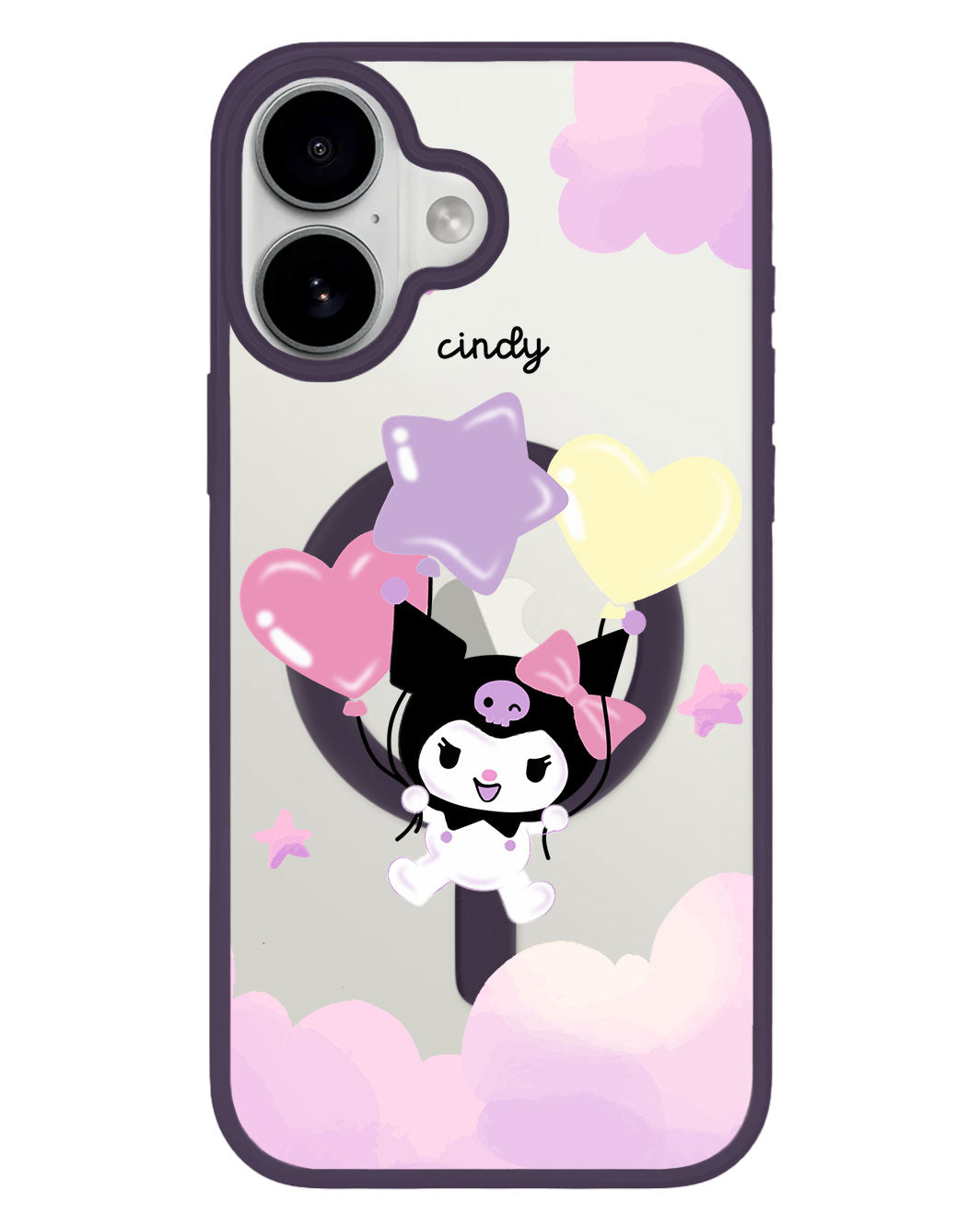 iPhone Premium Impact Case - Kuromi Balloon