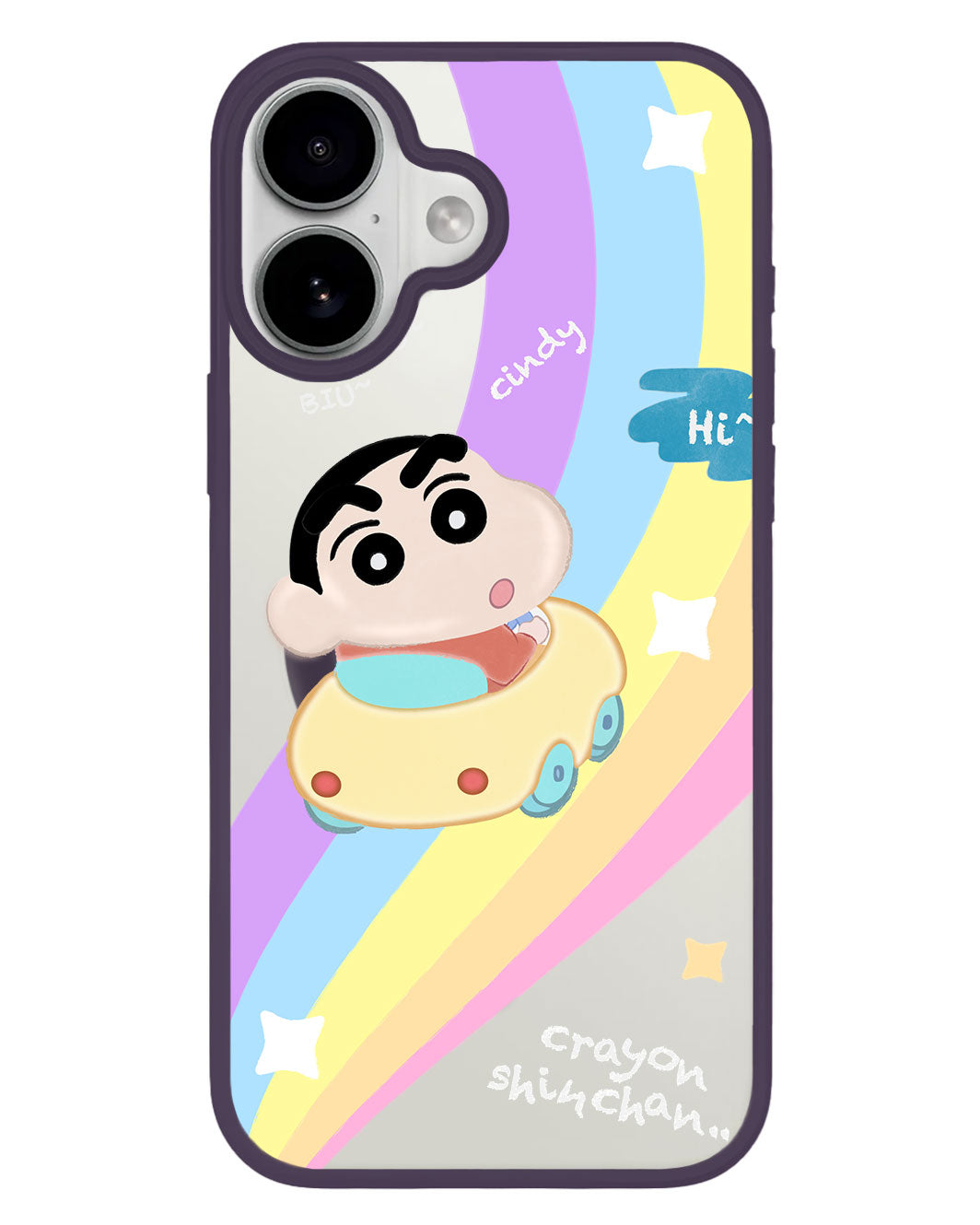 iPhone Premium Impact Case - Shinchan Biu Biu