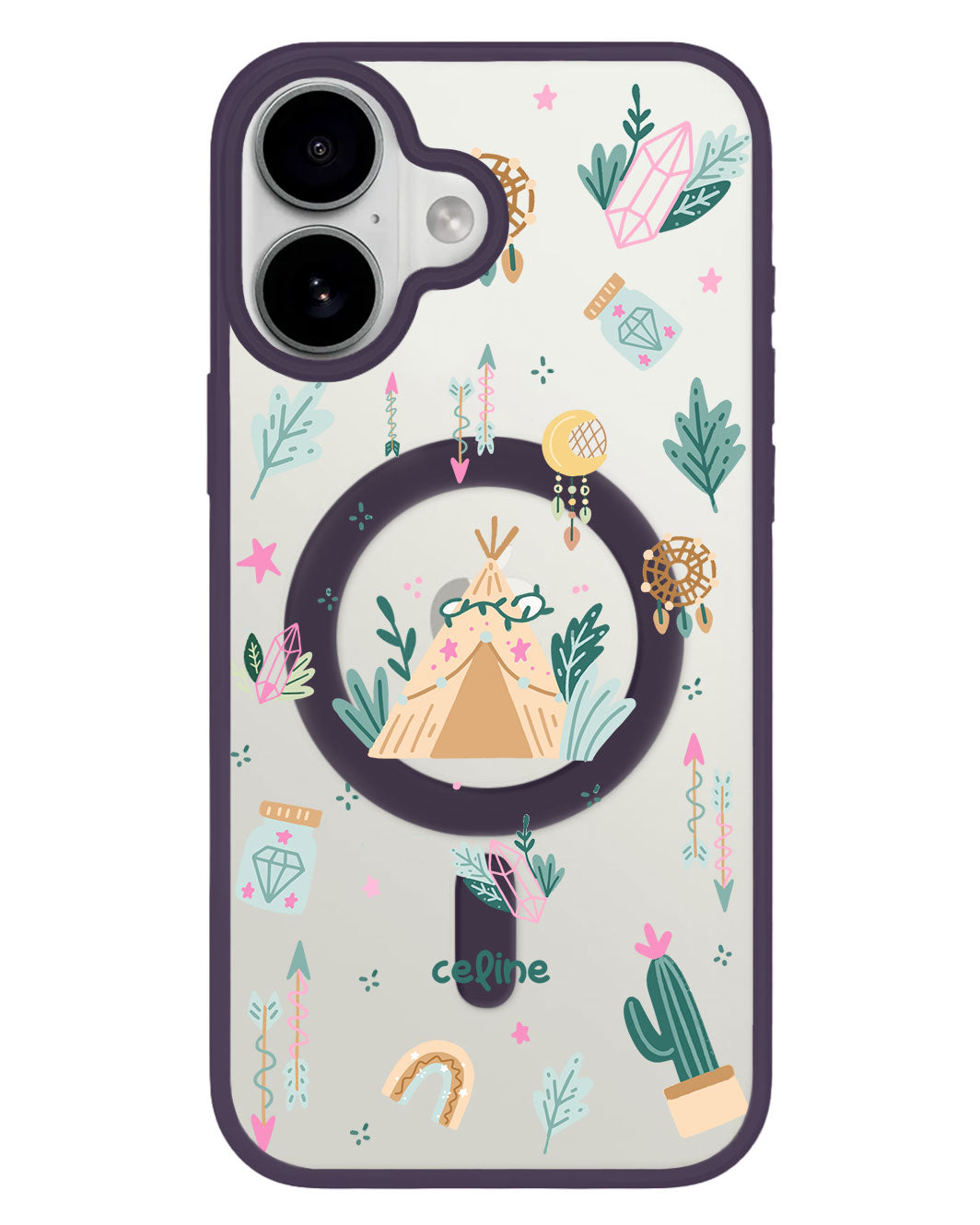 iPhone Premium Impact Case - Bohemian Greenland