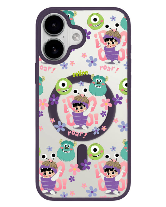 iPhone Premium Impact Case - Monster Inc Boo Pattern