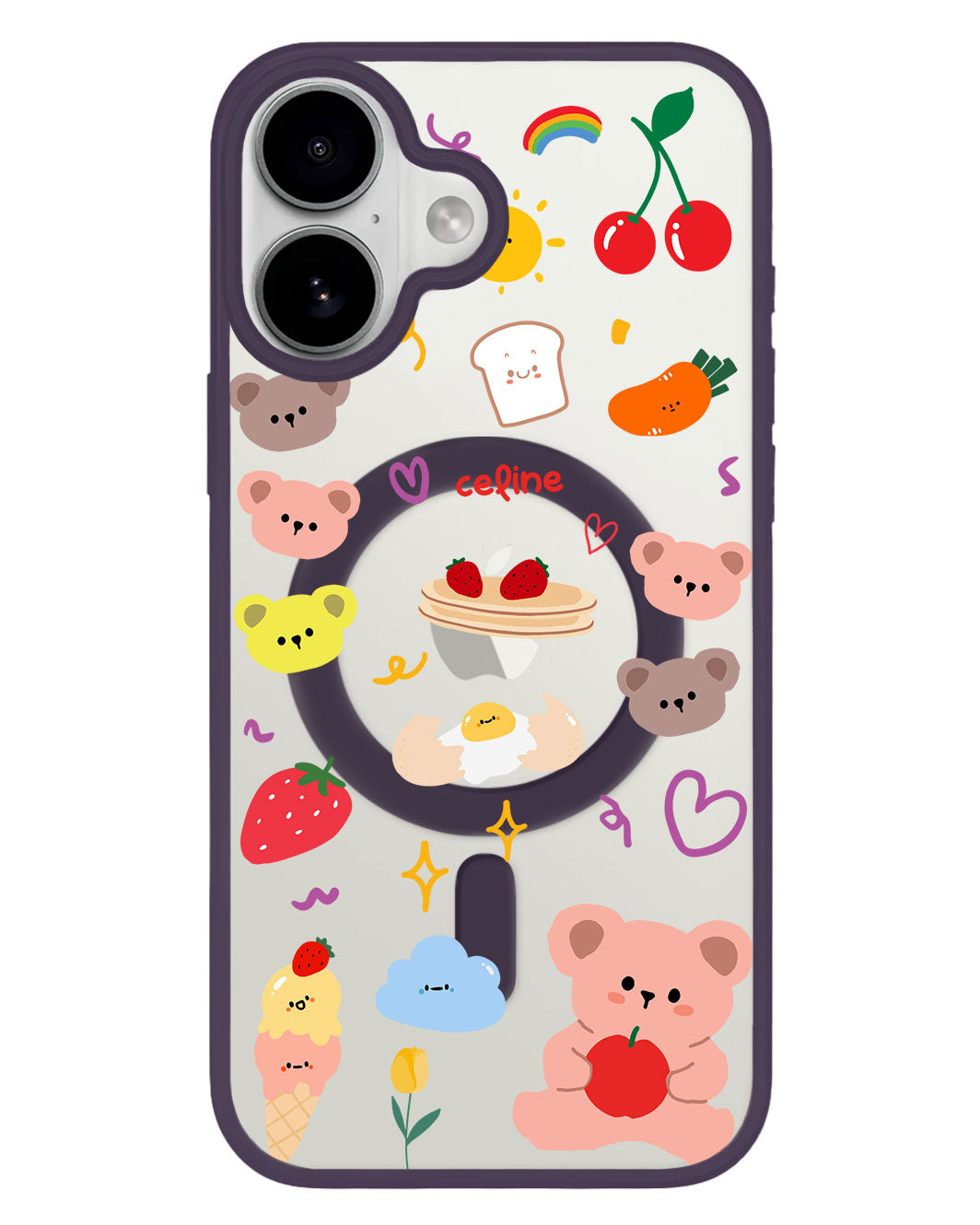 iPhone Premium Impact Case - Breakfast Time