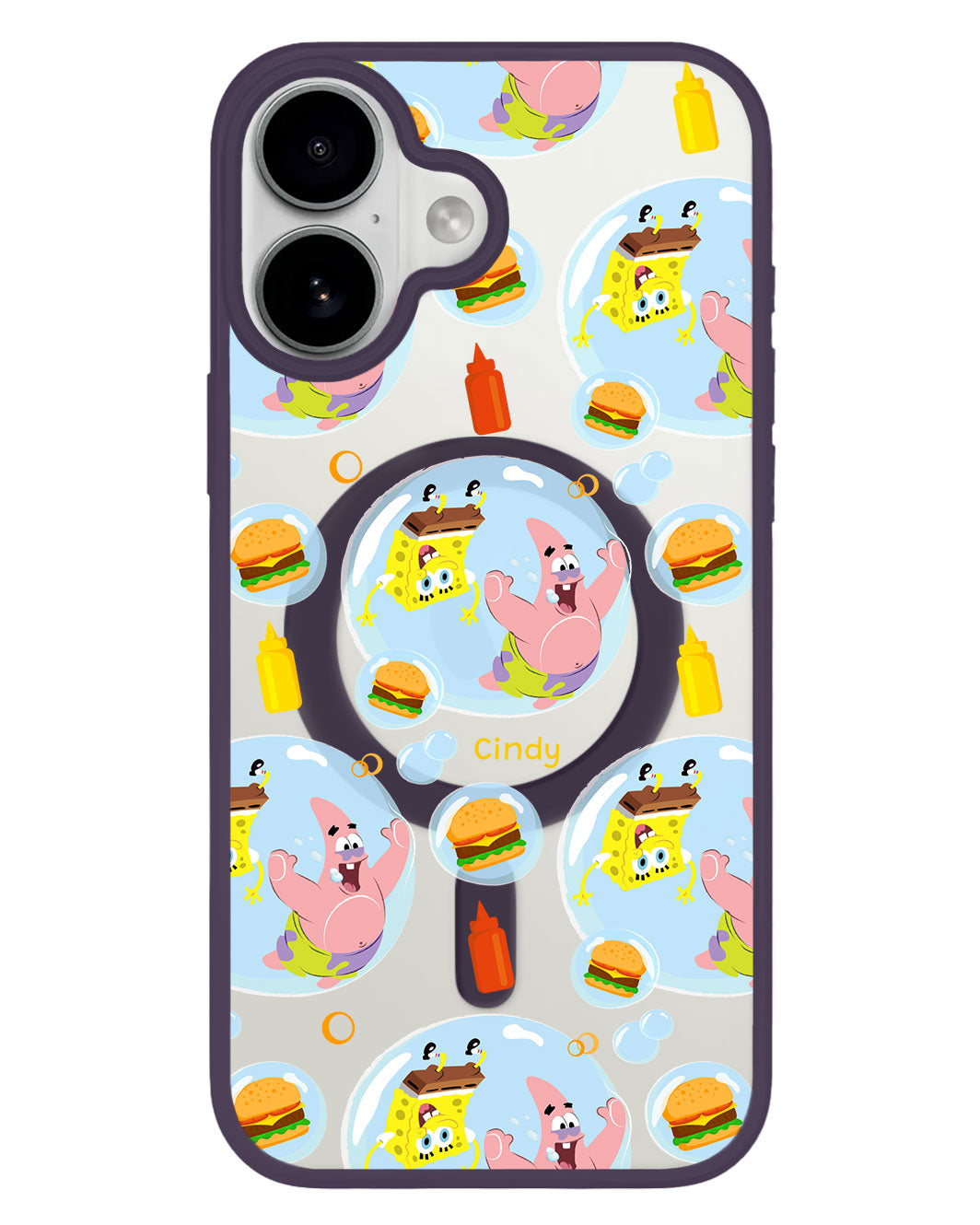 iPhone Premium Impact Case - Spongebob Bubble Patty