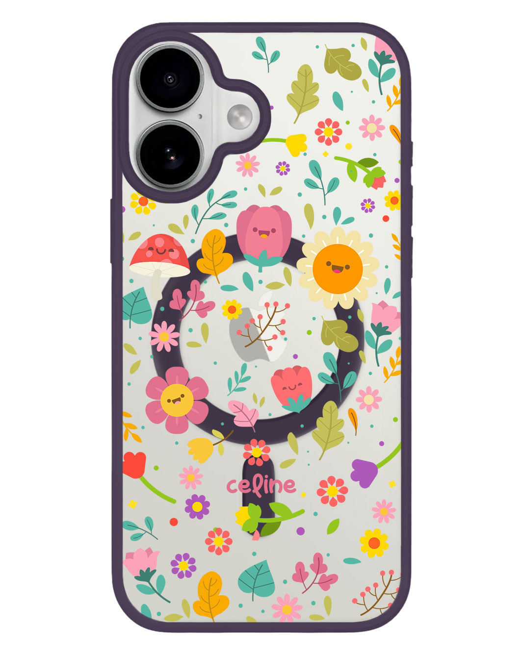 iPhone Premium Impact Case - Fun Floral