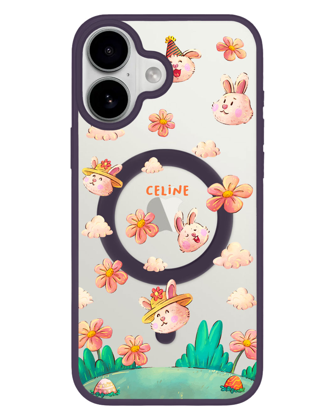 iPhone Premium Impact Case - Gardening Bunny