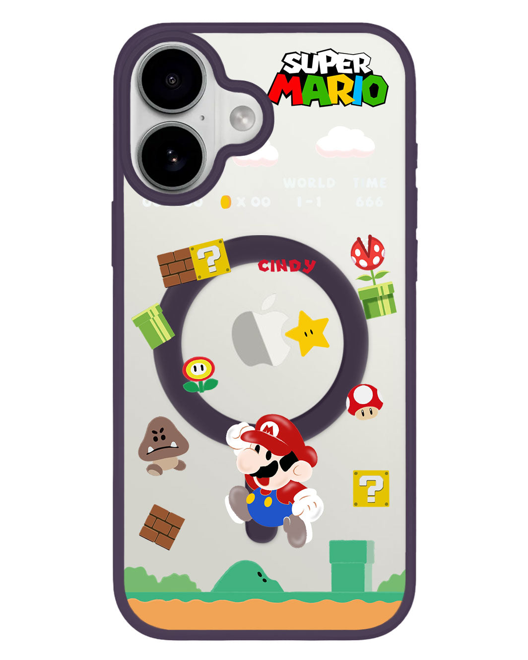 iPhone Premium Impact Case - Super Mario Play