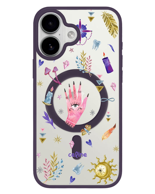iPhone Premium Impact Case - Purple Boho
