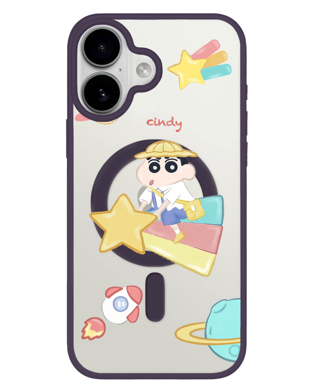 iPhone Premium Impact Case - Shinchan in the Sky