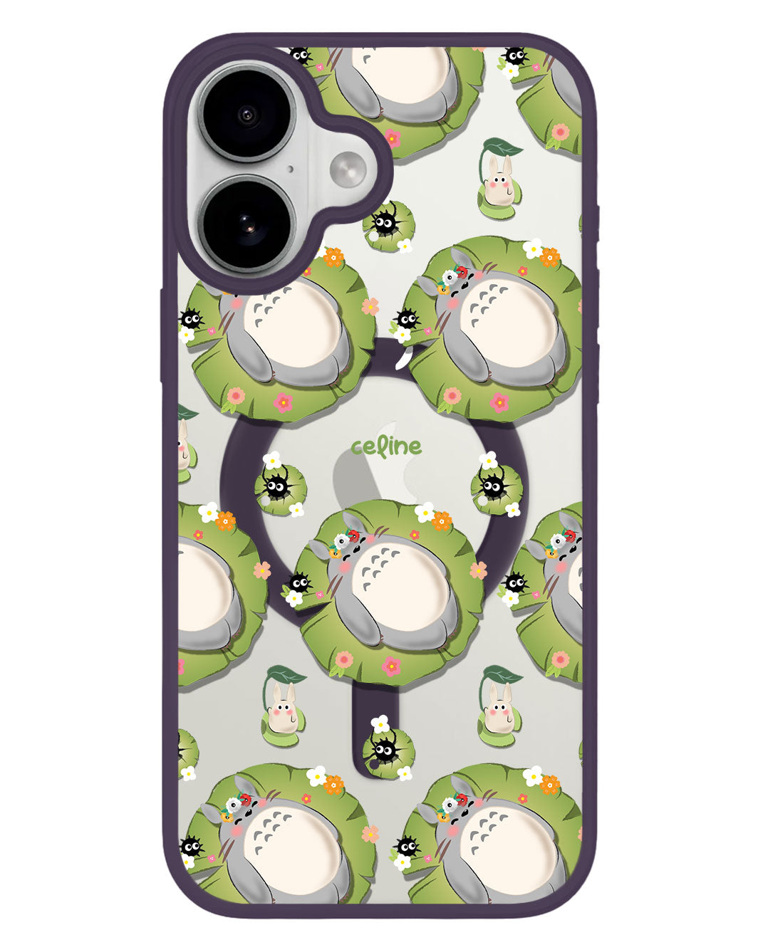 iPhone Premium Impact Case - Totoro Pattern