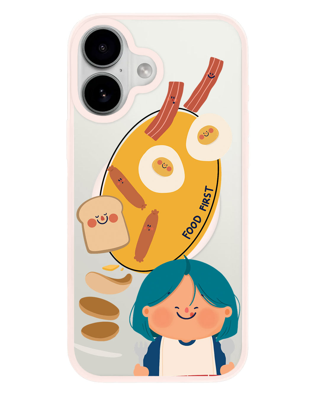 iPhone Premium Impact Case - Food First
