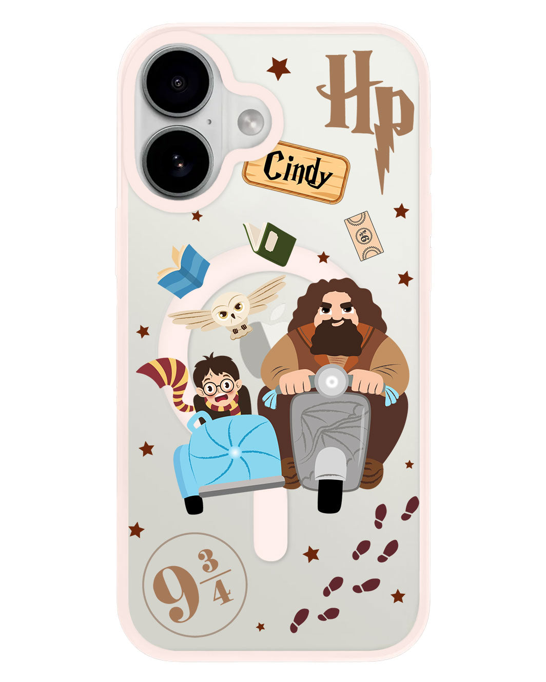 iPhone Premium Impact Case - Harry Potter Harry & Hagrid
