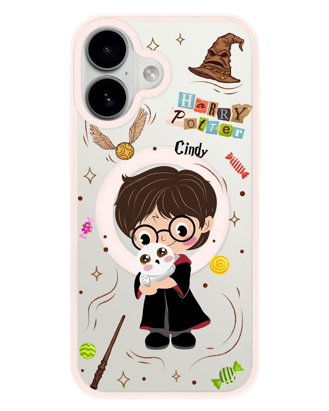 iPhone Premium Impact Case - Harry Potter Harry & Hedwig